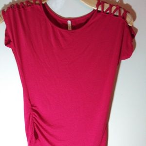 Shine Red Top